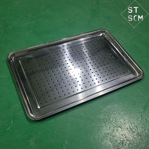 462 Drain stainless steel plate croissant baking dish tray